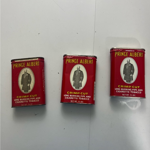 3 Prince Albert tobacco tin - Picture 1 of 6